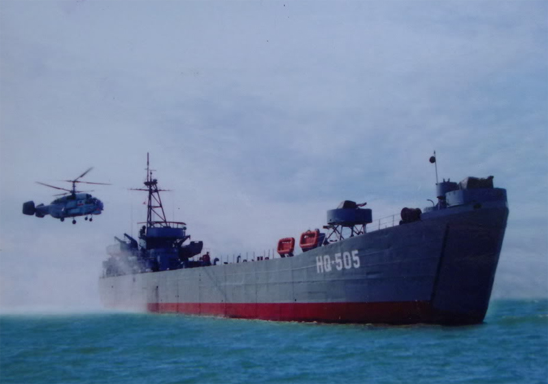 Những con tàu nổi tiếng trên biển Đông HQ505
