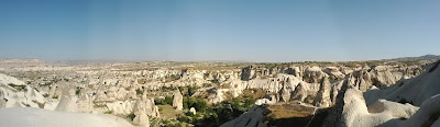 Panoramic view from Uchisar Hill