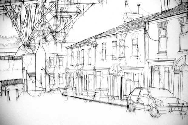 Thread Drawings by Debbie Smyth Thread Drawings by Debbie Smyth