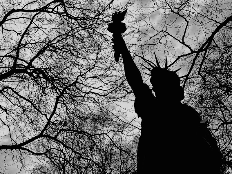 Statue de la liberté - Jardin du Luxembourg D7K_0881