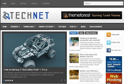 Template Magazine Blogspot 2012 Template Magazine Blogspot 2012