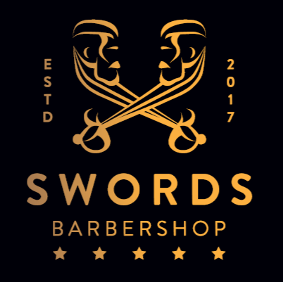 Swords Barbershop Royal Canal Park logo
