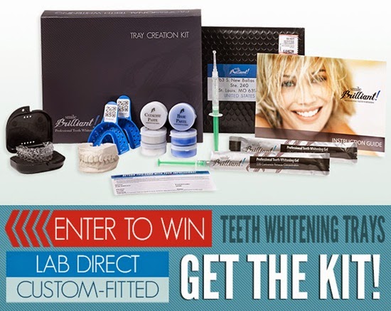 Smile Brilliant! Professional Teeth Whitening System Giveaway