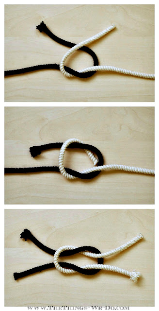 DIY 5 Different Square Knot Bracelets — Curly Made