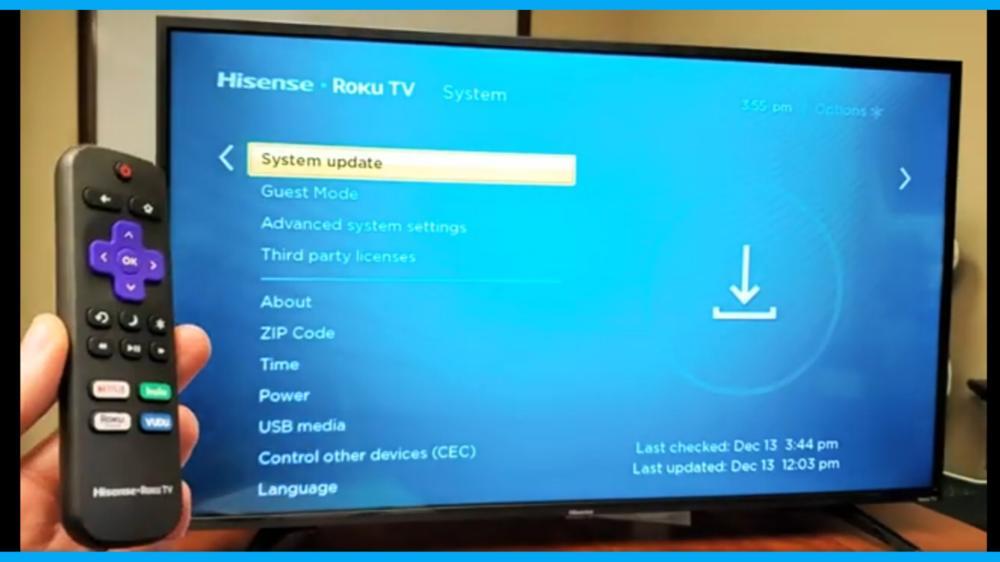 Android TV Upgrading step 2