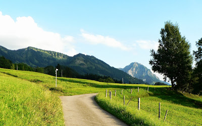 Hinang Sonthofen Rückblick zum Rubihorn Allgäu