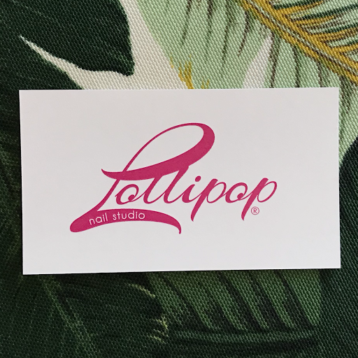 Lollipop Nail Studio, Orange logo