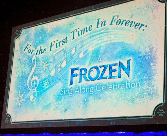Frozen Frenzy  at Disney World- “For The First Time in Forever: A ‘Frozen’ Sing-Along Celebration” with Anna, Elsa, Kristoff, and the Royal Arendelle Historians
