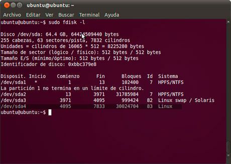 Restaurar GRUB2 en Linux Ubuntu 11.04 Natty Narwhal