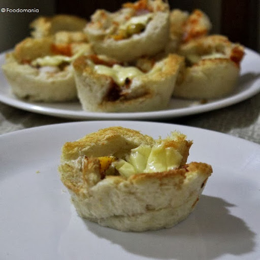 Bread Pizza Cups Recipe | Easy Snacks | Fun things to do with bread