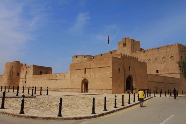 Beautiful Jabreen Castle near Nizwa, Oman