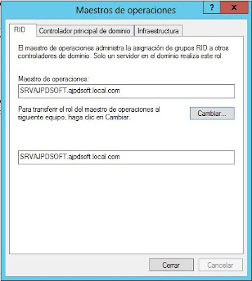 Consultar qu servidor es el controlador principal de dominio en Windows Server 2012