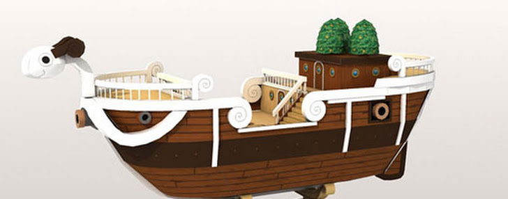 Mô hình thuyền Tàu Going Merry 25cm One Piece Luffy LOẠI TO  CP0101