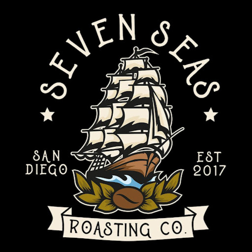 Seven Seas Roasting Company logo