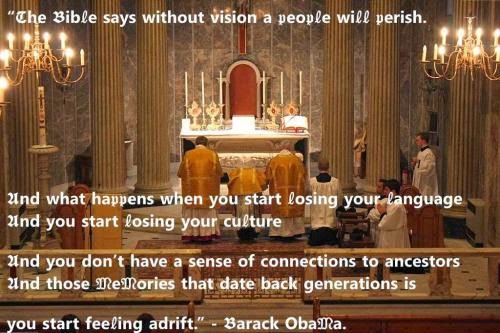 Obama The Traditionalist What Catholics Can Learn From President Obama