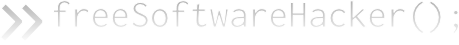 freeSoftwareHacker();