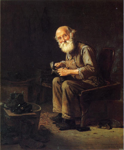 John George Brown - The Village Cobbler