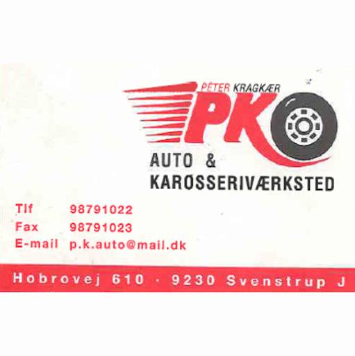 Pk Auto- Og Karosseriværksted logo