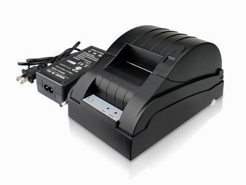  USB POS Thermal Printer (Black, Paper width 58mm, Compatible ESC/POS Command, Built-in data buffer)