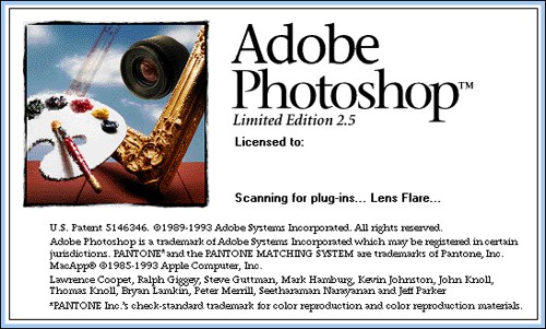 Adobe Photoshop 2.5