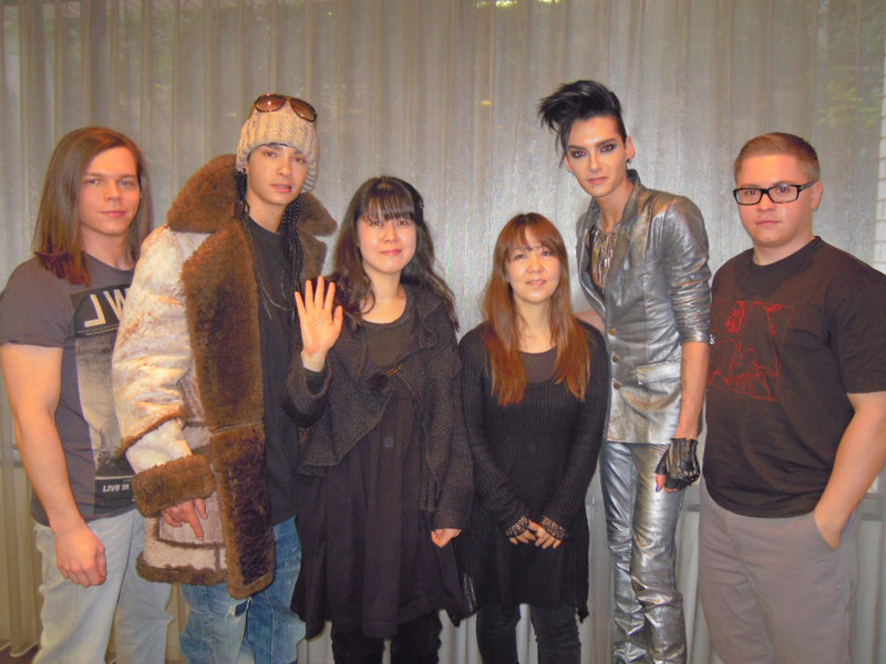 Tokio Hotel Official News: INTERVIEW IN TOKYO, JAPAN 11/02/2011