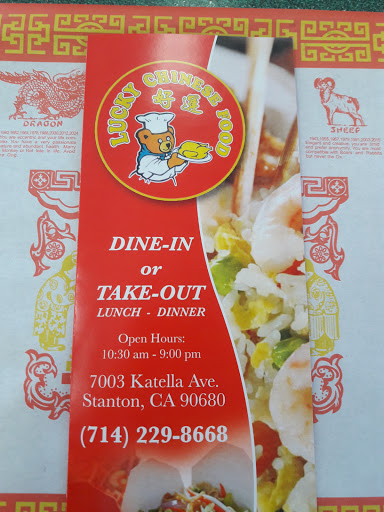 Asian Restaurant «Lucky Chinese Food», reviews and photos, 7003 Katella Ave, Stanton, CA 90680, USA
