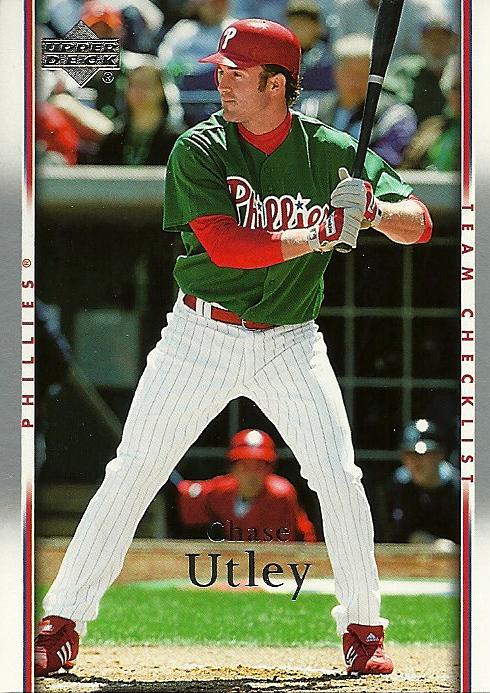 The Phillies Room: 2007 Upper Deck #883 Chase Utley