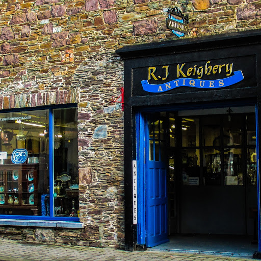 RJ Keighery Antiques logo