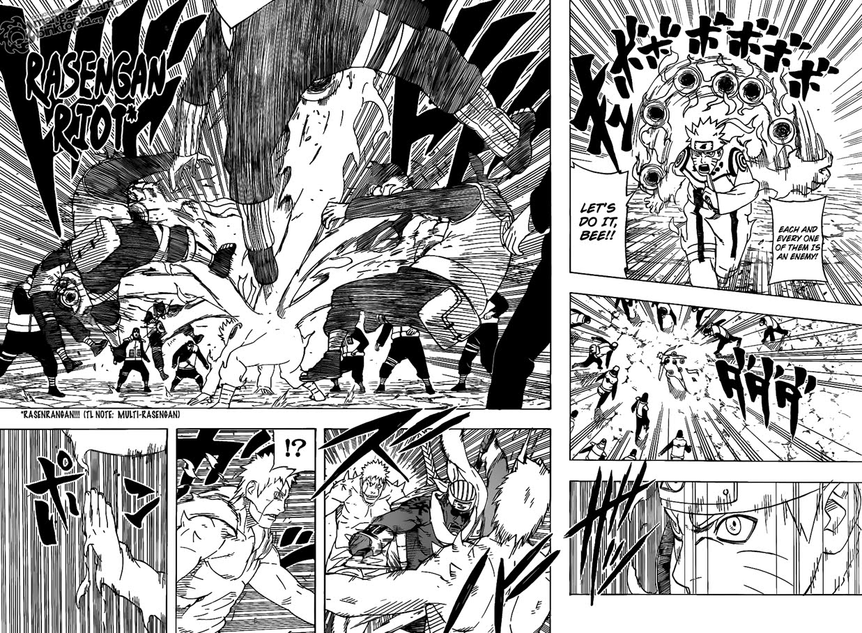 Naruto Shippuden Manga Chapter 545 - Image 12-13