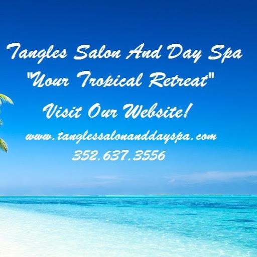 Tangles Hair Salon & Day Spa logo