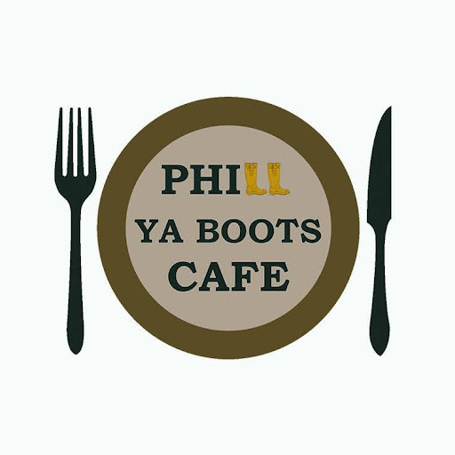 Phill Ya Boots Cafe logo