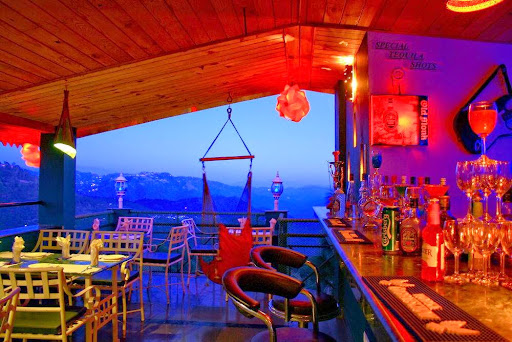 Hangout-Rooftop Bar and Restaurant, Hotel Kasauli Regency, Village Kimmughat, Garkhal, Kasauli, Himachal Pradesh 173204, India, Wine_Bar, state HP