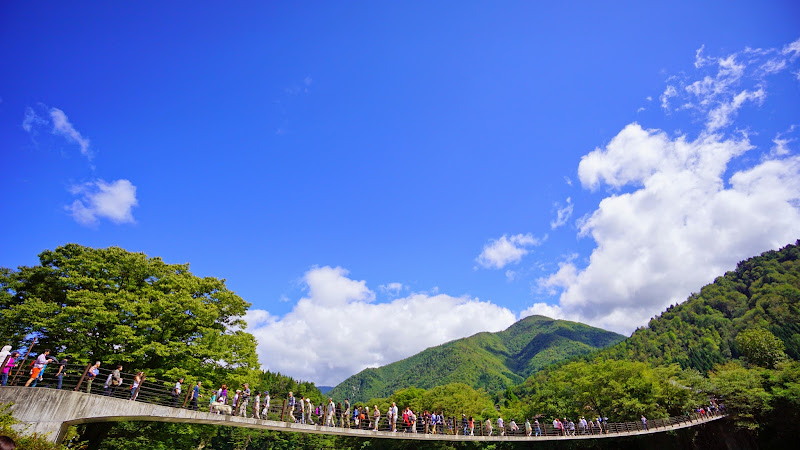 白川郷 であい橋 写真2