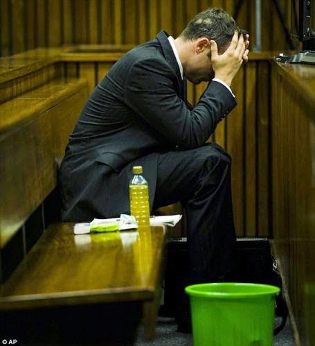 Still On Trail The Photos That Pistorius Couldnt Bear To See Before Throwing Up