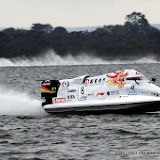 BRASILIA-BRA Leo Zwei Xiong of China CTIC Team at UIM F1 H2O Grand Prix of Brazil in Paranoà Lake, June 1-2, 2013. Picture by Vittorio Ubertone/Idea Marketing.