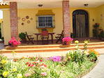 fachada Alquiler de casa con piscina y terraza en Conil de la Frontera