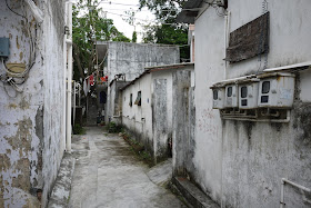 alley in Hetoupu, Zhuhai, China