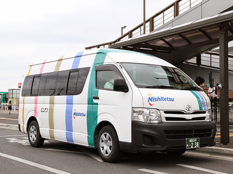 西日本鉄道「橋本駅循環ミニバス」　0502　橋本駅到着