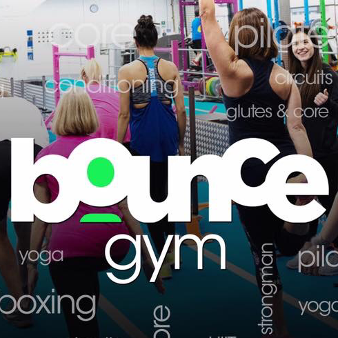 Bounce Gym and Injury Clinic logo
