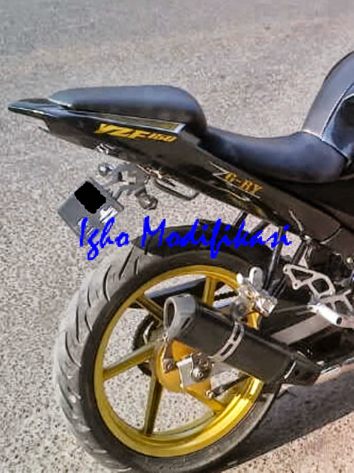 spakbor belakang new vixion variasi