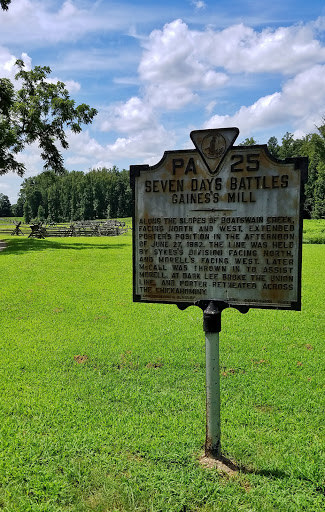 Tourist Attraction «Gaines Mill Battlefield», reviews and photos, 6283 Watt House Rd, Mechanicsville, VA 23111, USA