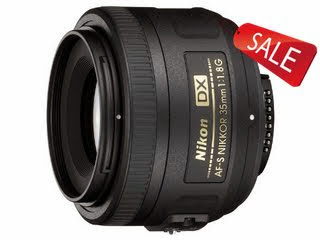 Nikon 35mm f/1.8G AF-S DX Lens for Nikon Digital SLR Cameras