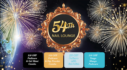 54th Nail Lounge logo