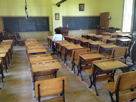 This 1861 Schoolhouse educated students until 1969.