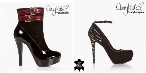 Cheryl Cole shoes for stylistpick, Holiday 2011