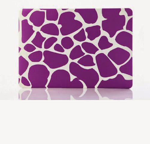  Unisex Stylish Purple Marble Case Cover Carrying Shell for Macbook Pro 13