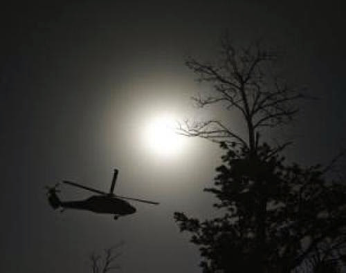 Black Helicopter Escorts Or Chases Triangle Ufo Rhode Island