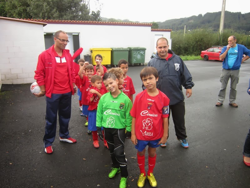 Instante do partido de prebenxamíns Ortigueira - Numancia (28/09/13)