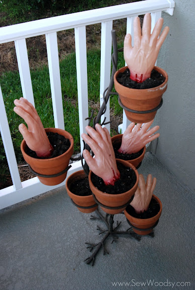 Zombie Planted Hands