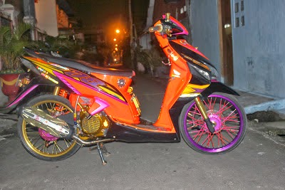 modifikasi honda vario cw